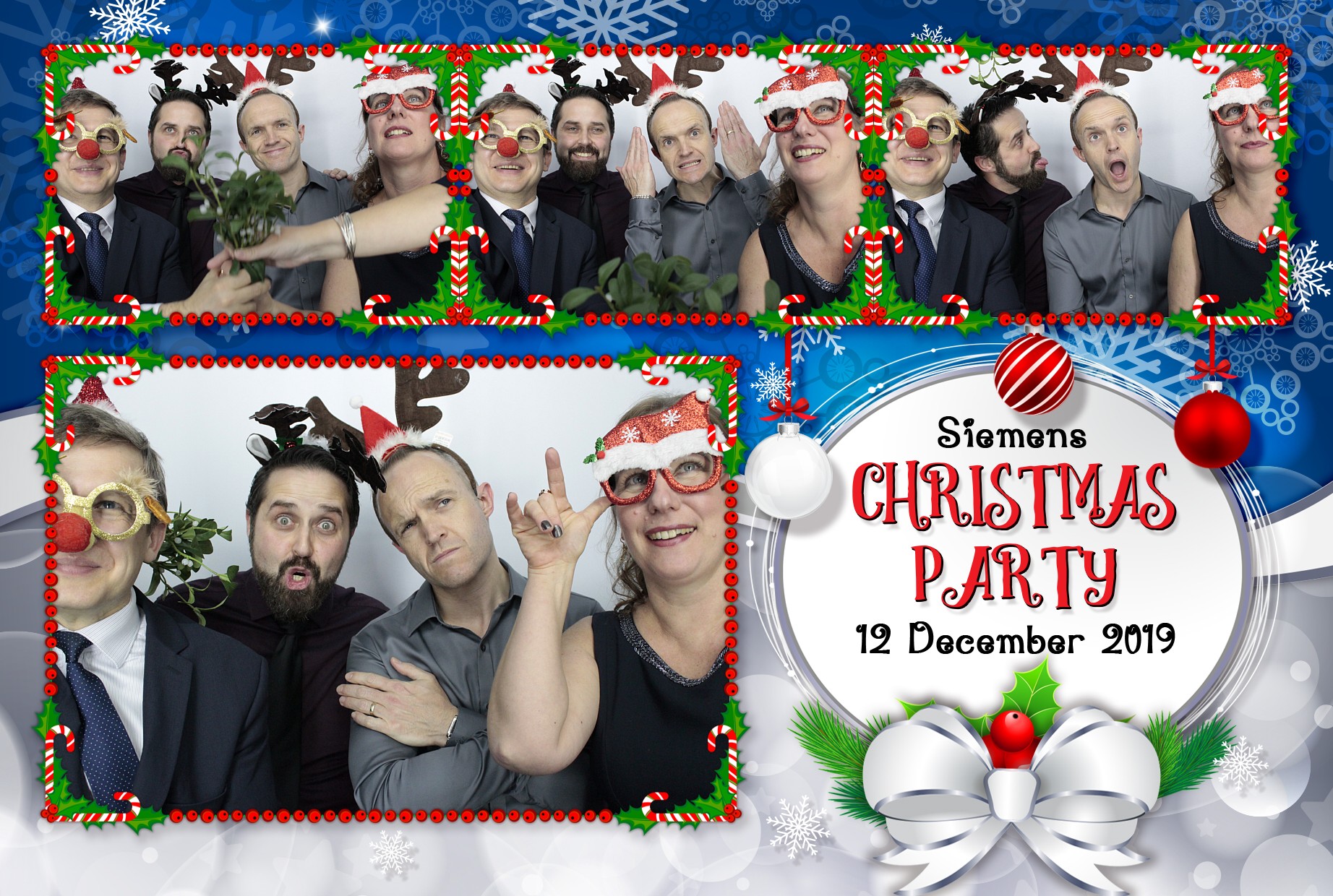 Siemens Christmas Party | View more photos from the event at gallery.myphotoboothexperience.co.uk/u/MyPhotoBoothExperienceLtd/Siemens-Christmas-Party-0